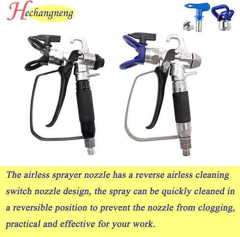 مجموعة حماية وطرف رش بدون هواء 517 لبنادق رش الطلاء القياسية بدون هواء للطلاء بالرش والطلاء والمعجون والطلاء الزيتي والطلاء المائي والطلاءات ذات الأغراض الخاصة وما إلى ذلك in Kuwait