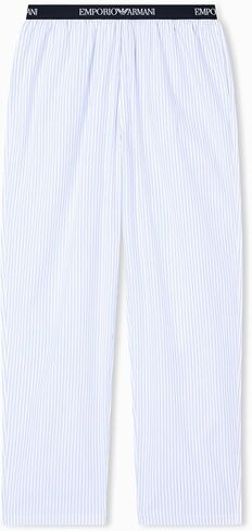 Emporio Armani mens Classic Logo Elastic Waistband Pajama Pants in Saudi Arabia