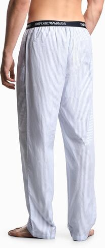 Emporio Armani mens Classic Logo Elastic Waistband Pajama Pants in Saudi Arabia