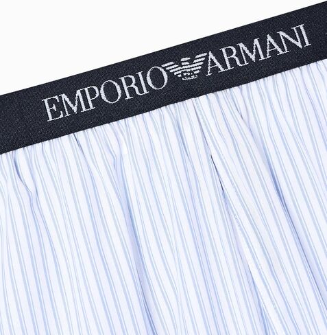 Emporio Armani mens Classic Logo Elastic Waistband Pajama Pants in Saudi Arabia