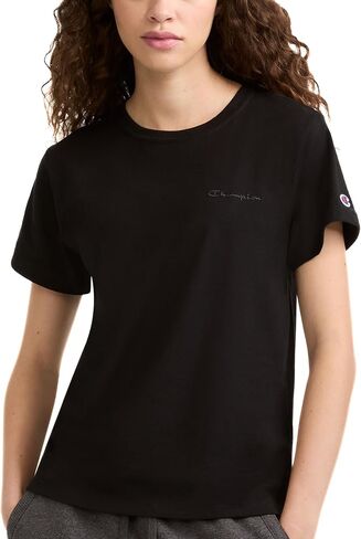 Champion Women's T-shirt, Classic Tee, Comfortable T-shirt for Women, Script (Plus Size Available) in Saudi Arabia