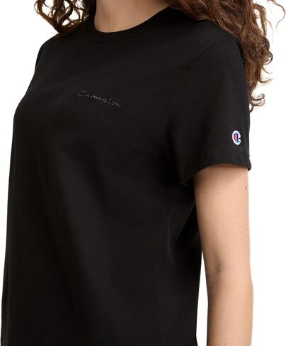 Champion Women's T-shirt, Classic Tee, Comfortable T-shirt for Women, Script (Plus Size Available) in Saudi Arabia