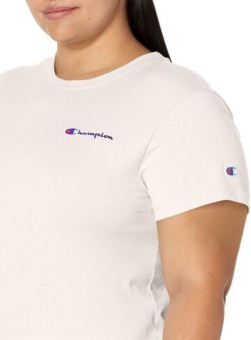 Champion Women's T-shirt, Classic Tee, Comfortable T-shirt for Women, Script (Plus Size Available) in Saudi Arabia