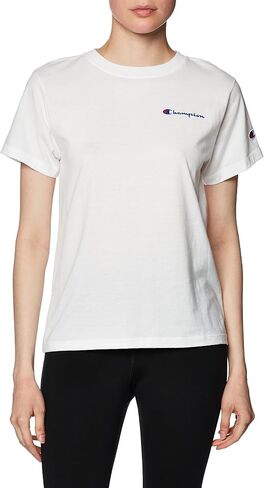 Champion Women's T-shirt, Classic Tee, Comfortable T-shirt for Women, Script (Plus Size Available) in Saudi Arabia