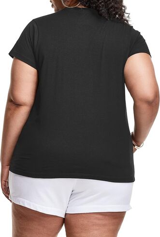 Champion Women's T-shirt, Classic Tee, Comfortable T-shirt for Women, Script (Plus Size Available) in Saudi Arabia