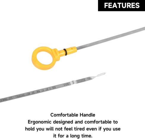 Engine Oil Dipstick Oil Level Dipstick - Compatible for Dodge Caravan 1997-2005 for Dodge Grand Caravan 1997-2005 for Chrysler Town Country 1997-2005 - Replace Part 04694325AC in Saudi Arabia