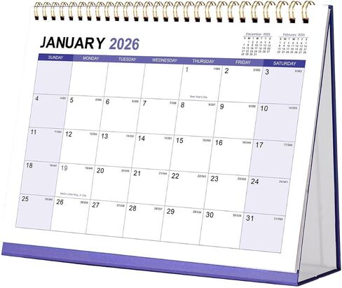 2024 Desk Calendar - 2024 Calendar from January 2024 - December 2024,12 Months Monthly Desk Calendar, 17" x 12", Desk Pad, Large Ruled Blocks, To-do List & Notes, Best Desk Calendar for Organizing in Kuwait