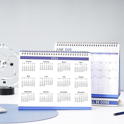 2024 Desk Calendar - 2024 Calendar from January 2024 - December 2024,12 Months Monthly Desk Calendar, 17" x 12", Desk Pad, Large Ruled Blocks, To-do List & Notes, Best Desk Calendar for Organizing in Kuwait