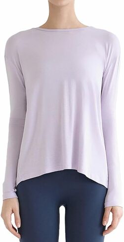 Deviwear Pilates Farfalla Long Sleeve Tshirt Coverup 2way DEVI-T0069 in Saudi Arabia