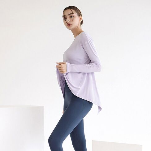 Deviwear Pilates Farfalla Long Sleeve Tshirt Coverup 2way DEVI-T0069 in Saudi Arabia