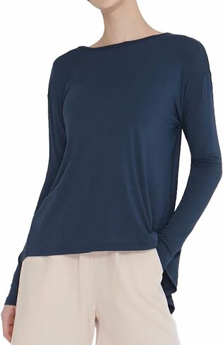 Deviwear Pilates Farfalla Long Sleeve Tshirt Coverup 2way DEVI-T0069 in Saudi Arabia