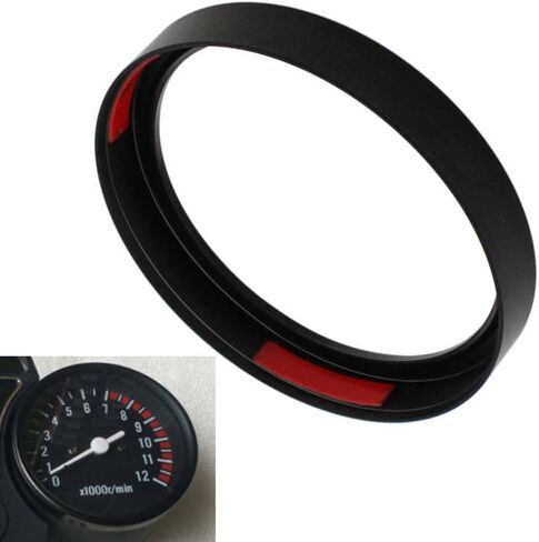 Speedometer Trim Ring Compatible with Harley XL/Sportster 1200/883 2000-2020, Electra/Street/Road/Trike Glide 2000-2013, FXSB/FXSBSE/FXST-Aus 2013-2017 and Dyna 2000-2013 Chrome in Saudi Arabia