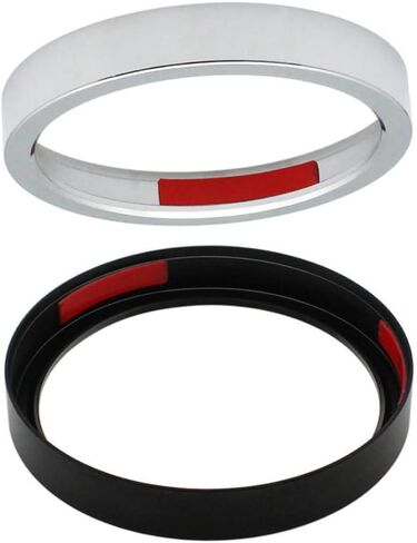 Speedometer Trim Ring Compatible with Harley XL/Sportster 1200/883 2000-2020, Electra/Street/Road/Trike Glide 2000-2013, FXSB/FXSBSE/FXST-Aus 2013-2017 and Dyna 2000-2013 Chrome in Saudi Arabia