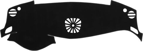 Car Dashboard Cover Compatible for Nissan Altima 2013-2018, Protective Polyester Red Center Console Interior Trim Dash Cover Mat Pad in Saudi Arabia
