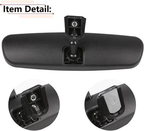 RLB-HILON 9.7" Rear View Mirror Compatible with Mazda 3 6 2014-2018, CX3 CX-3 2016-2019, CX5 CX-5 2013-2023, MX5 Miata 2016-2023, Day/Night Mirror in Saudi Arabia