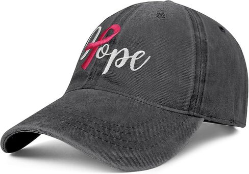 Breast Cancer Gifts for Woman Breast Cancer Awareness Trucker Hat Embroidered Adjustable Accessories Baseball Caps in Saudi Arabia