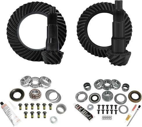 مجموعة أدوات التثبيت والعتاد يوكون (YGK074) لسيارة Jeep JL Non-Rubicon D35 الخلفية وD30 الأمامية بنسبة 4:88 in Saudi Arabia
