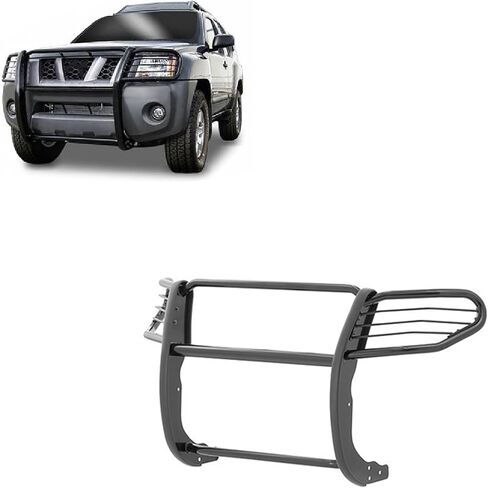 Black Horse Grille Brush Bumper Guard Modular Black Compatible with 2005-2015 Nissan Xterra-17A112100MA in Saudi Arabia
