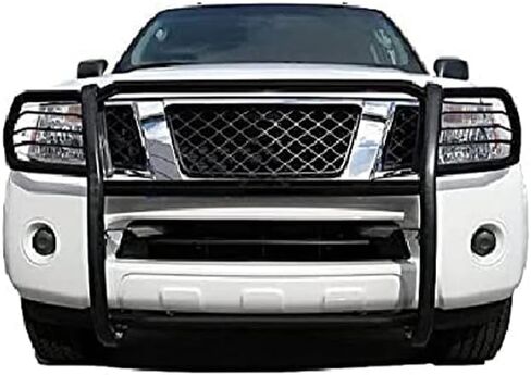 Black Horse Grille Brush Bumper Guard Modular Black Compatible with 2005-2015 Nissan Xterra-17A112100MA in Saudi Arabia
