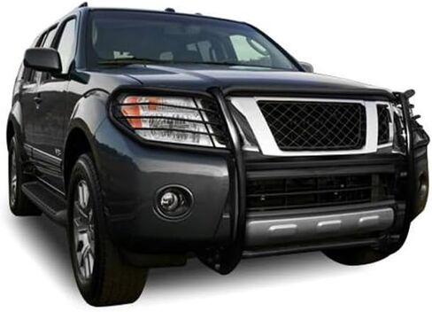 Black Horse Grille Brush Bumper Guard Modular Black Compatible with 2005-2015 Nissan Xterra-17A112100MA in Saudi Arabia