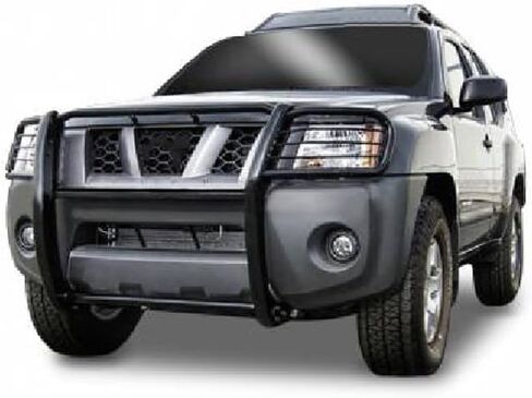 Black Horse Grille Brush Bumper Guard Modular Black Compatible with 2005-2015 Nissan Xterra-17A112100MA in Saudi Arabia