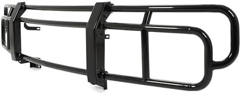 HECASA Brush Guard Compatible with 2003-2009 Hummer H2 Front Bumper Bull Bar Grill Grille Guard Frame Black Steel Powder Coated in Saudi Arabia