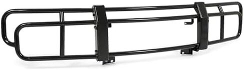 HECASA Brush Guard Compatible with 2003-2009 Hummer H2 Front Bumper Bull Bar Grill Grille Guard Frame Black Steel Powder Coated in Saudi Arabia