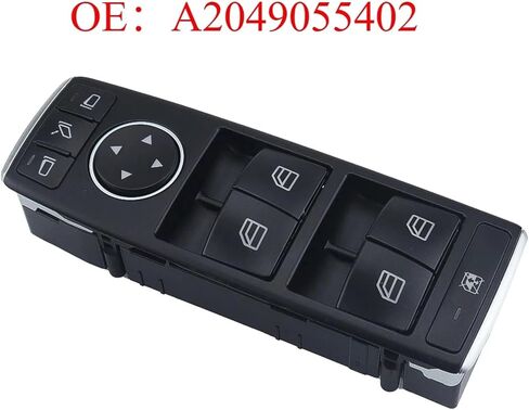 A2049055402 2049055402 مفتاح نافذة التحكم في الطاقة الأمامية اليسرى 1 قطعة in Saudi Arabia