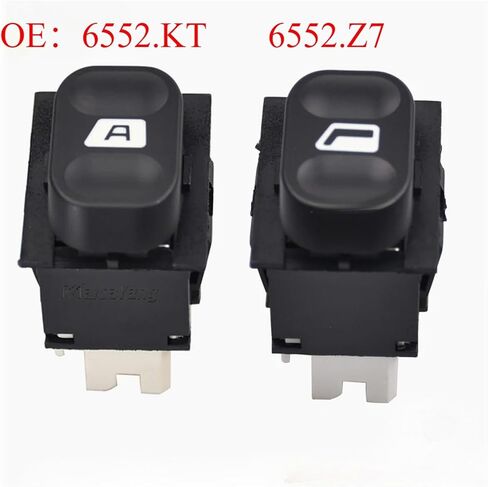 Power Window Control Lifting Switch 6552.KT 6552KT 6552.Z7 1Pcs(6552.KT) in Saudi Arabia