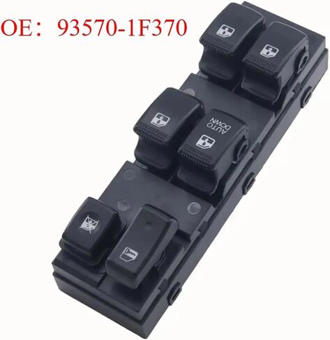 LHD 93570-1F370 Front Left Electric Power Master Window Control Switch 93570-1F371 1Pcs in Saudi Arabia