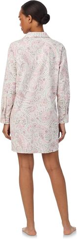 Lauren Ralph Lauren Woven Long Sleeve His Shirt Sleepshirt in Saudi Arabia