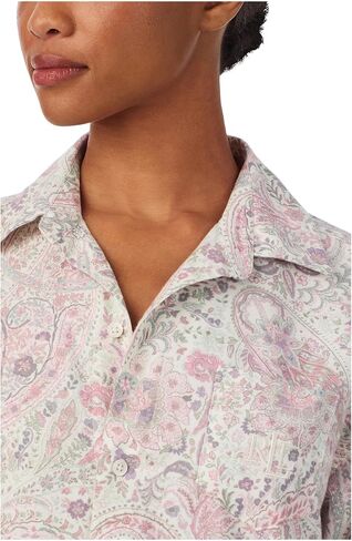 Lauren Ralph Lauren Woven Long Sleeve His Shirt Sleepshirt in Saudi Arabia