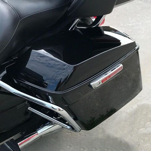 حقائب سرج KUAFU مقاس 5 بوصات ممتدة وحقائب سرج صلبة ممتدة متوافقة مع 2014-2024 Harley Touring Road King Glide Electra Street Glide CVO Ultra Classic in Saudi Arabia