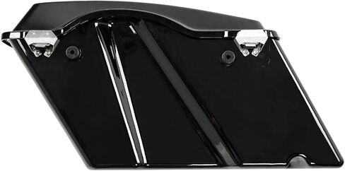 XMT-MOTO Hard Saddlebags Saddle bags W/Lid Latch Key for Harley Davidson 1994-2013 Touring, road king, ultra, street glide, electra glide and 1984-2017 Softail,Gloss Black in Saudi Arabia