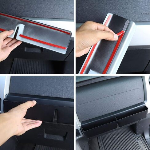 JeCar Center Console Organizer Tray Passenger Storage Box for 2009-2014 Ford F150 Interior Accessories in Saudi Arabia