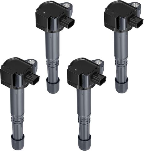 Set of 4 UF417 Ignition Coil Pack Compatible With 2007 2008 2009 2010 2011 2012 Acu-ra RDX 2.3L L4 & 2004 2005 2006 2007 2008 Acu-ra TSX 2.4L L4 Replacement UF417 52-1781 30520-PNC-004 in Saudi Arabia