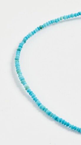 SHASHI Women's Aisha Anklet In Turquoise, Turquoise, Blue, One Size in Saudi Arabia