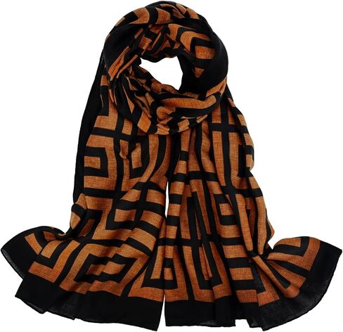 Scarfs for Women Light Soft Solid plaid Fashion Scarves Sunscreen Shawls for All Seasons in Saudi Arabia