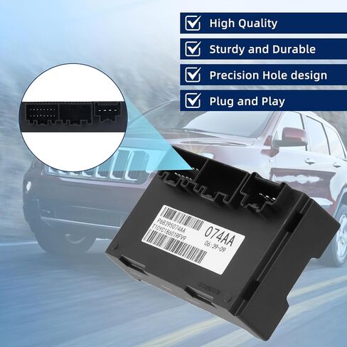 Transfer Case Control Module Compatible with 2014 2015 Jeep Grand Cherokee 2-Speed Dodge Durango Replaces 05150732AE 68395074AA in Saudi Arabia