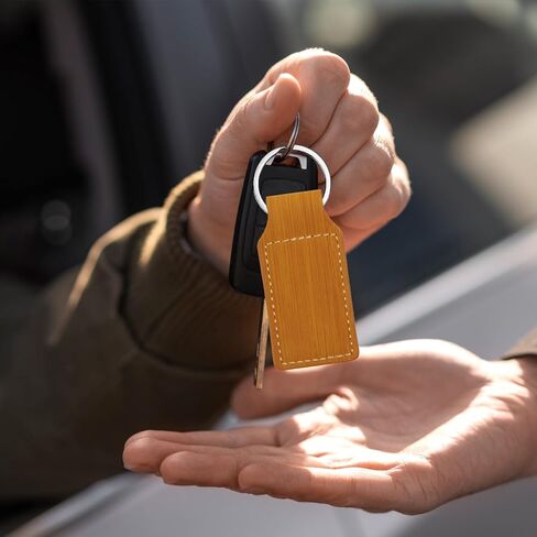 LaserGram Rectangle Keychain, Flag of Albania, Personalized Engraving Included in Saudi Arabia