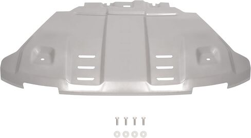 KUAFU Under Tray Skid Plate Compatible with 2019-2023 Ford Ranger Lariat XL XLT Steel Engine Splash Shield Belly Pan Powder Coated Silvery in Saudi Arabia