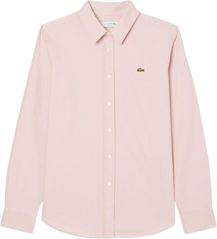 Lacoste Women's Regular Fit Cotton Oxford Shirt in Saudi Arabia