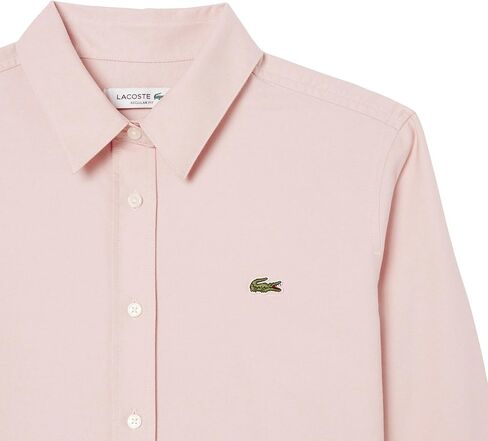 Lacoste Women's Regular Fit Cotton Oxford Shirt in Saudi Arabia