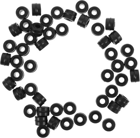 50pcs Universal Rubber Gasket Seal Kit for Car Refrigerant Openers Auto Repair Accessories for Vehicle Maintenance Compatible R134a in Saudi Arabia