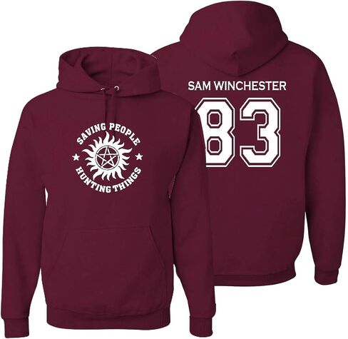 Studio 9Thirty3 Sam Winchester Cosplay Costume – Supernatural Hoodie – Winchester Brothers Halloween Outfit – Fan Gift in Saudi Arabia