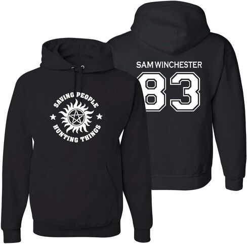 Studio 9Thirty3 Sam Winchester Cosplay Costume – Supernatural Hoodie – Winchester Brothers Halloween Outfit – Fan Gift in Saudi Arabia