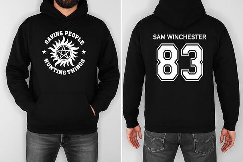 Studio 9Thirty3 Sam Winchester Cosplay Costume – Supernatural Hoodie – Winchester Brothers Halloween Outfit – Fan Gift in Saudi Arabia