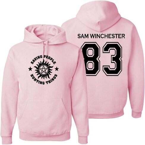 Studio 9Thirty3 Sam Winchester Cosplay Costume – Supernatural Hoodie – Winchester Brothers Halloween Outfit – Fan Gift in Saudi Arabia