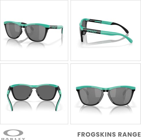 Oakley Frogskins Range OO9284 55M Square Sunglasses for Men + BUNDLE Accessory Leash + Designer iWear Kit in Saudi Arabia