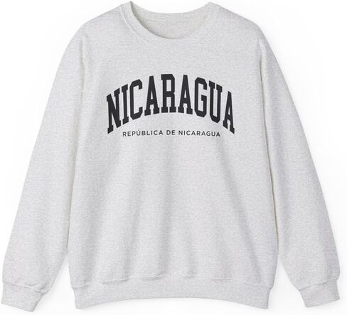 Nicaragua Adult Unisex Crewneck Sweatshirt in Saudi Arabia